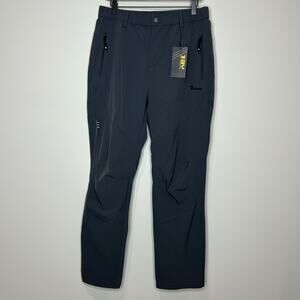 NEW TBMPOY Gray Hiking Quick-Dry Athletic Hiking Pants Sz. L Outdoor Lightweight